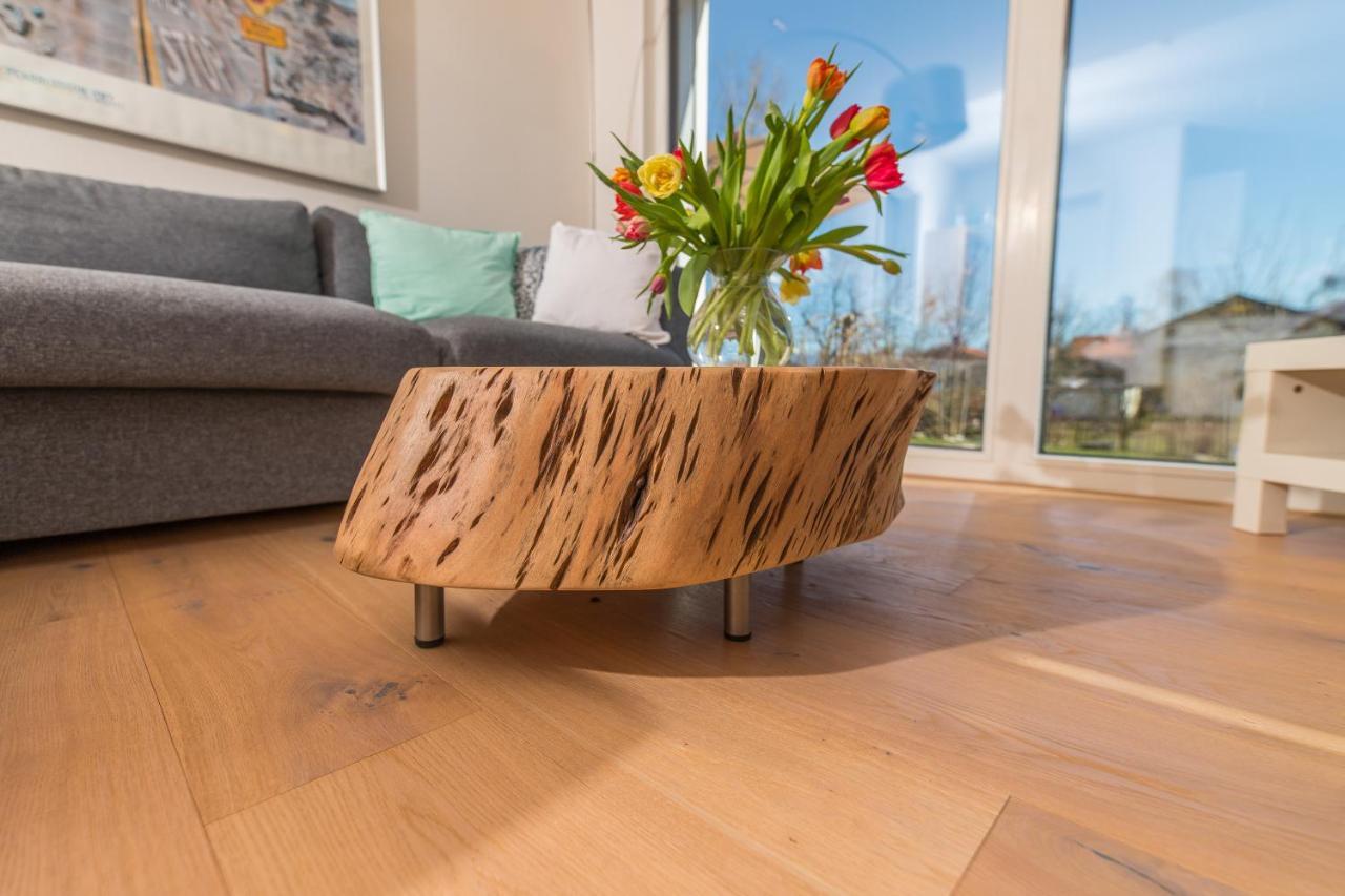 Helle Wohnung Mit Bergblick & Eigener Terrasse Bad Tolz Bagian luar foto