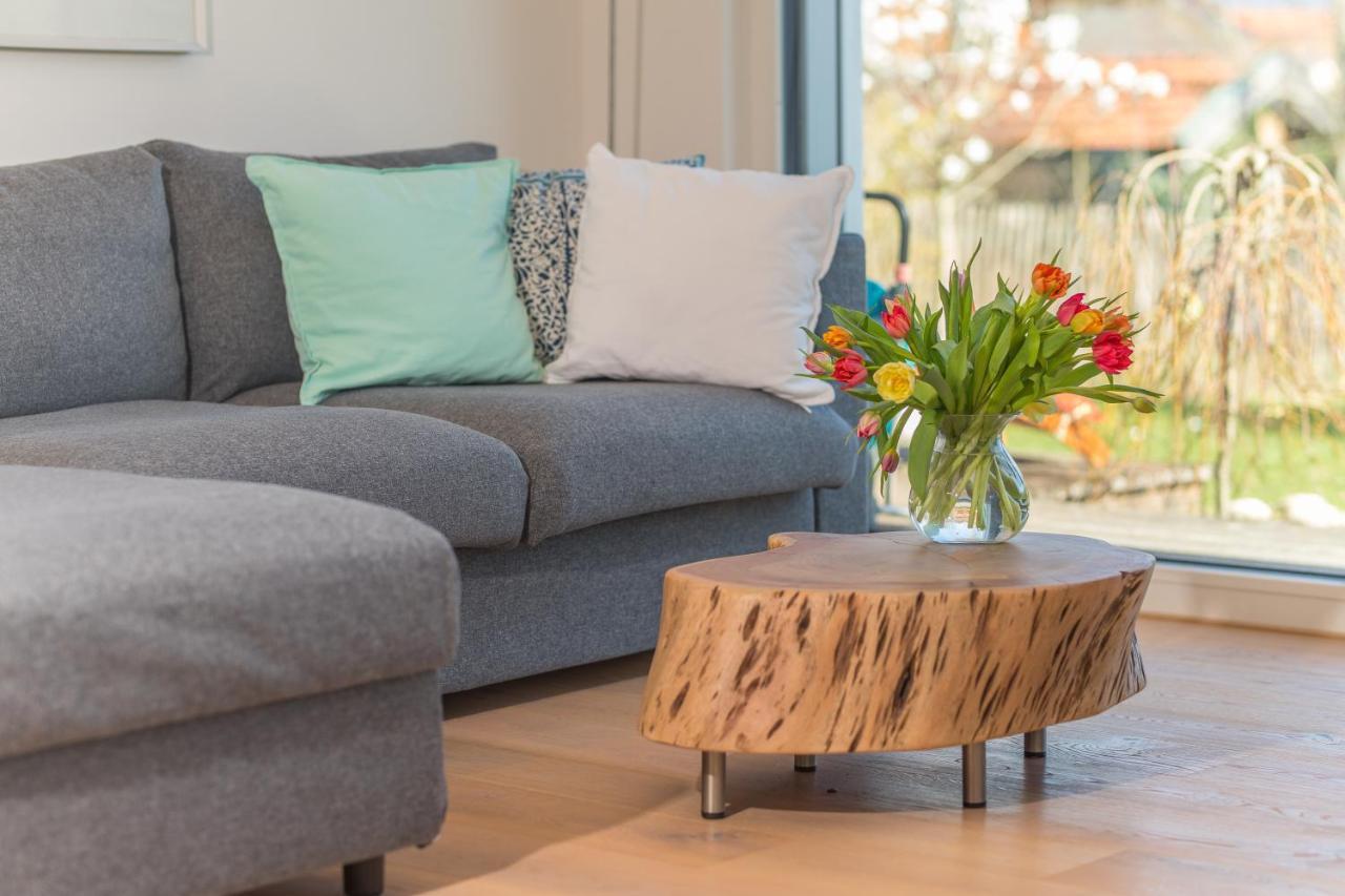 Helle Wohnung Mit Bergblick & Eigener Terrasse Bad Tolz Bagian luar foto