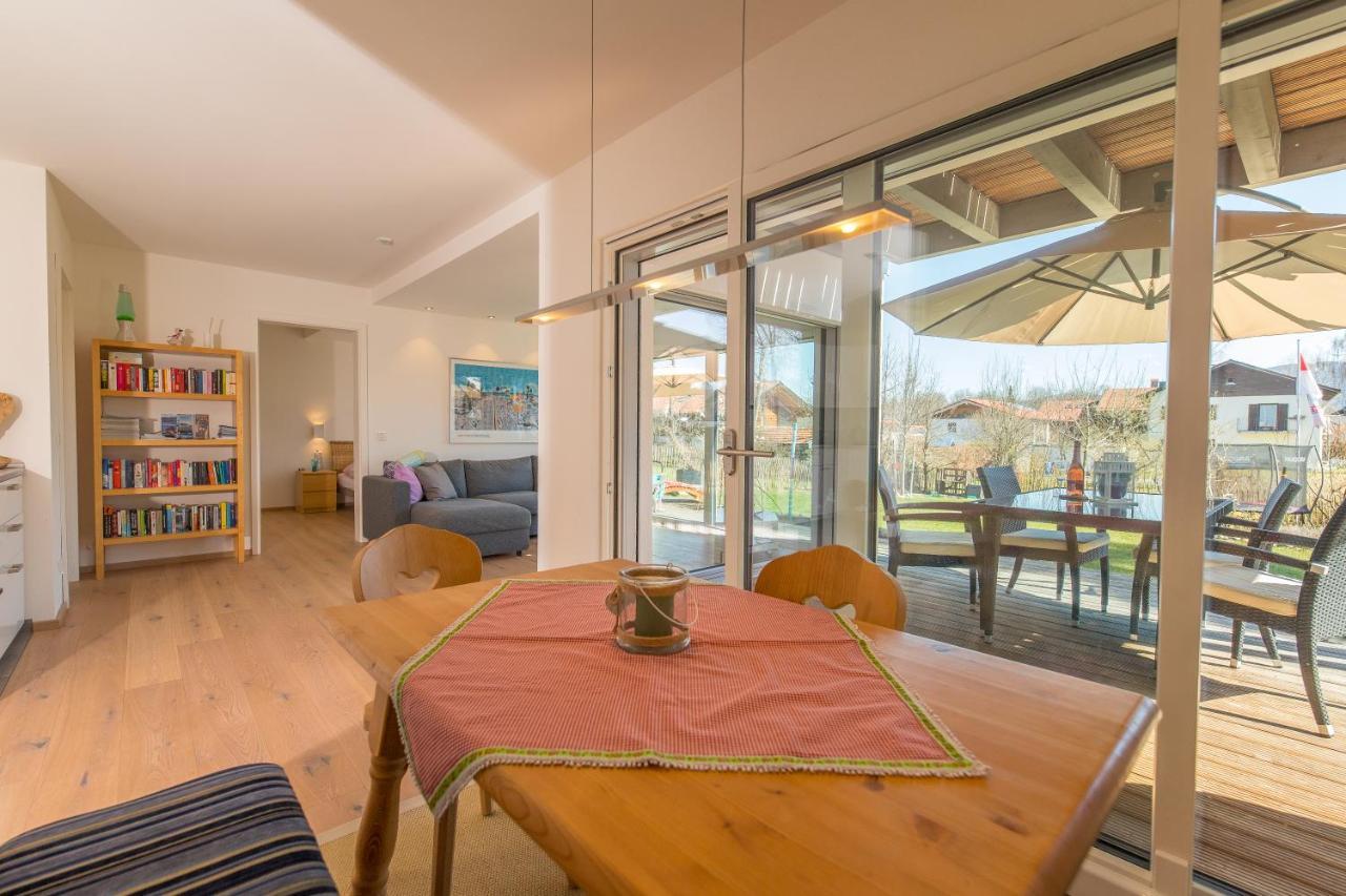 Helle Wohnung Mit Bergblick & Eigener Terrasse Bad Tolz Bagian luar foto